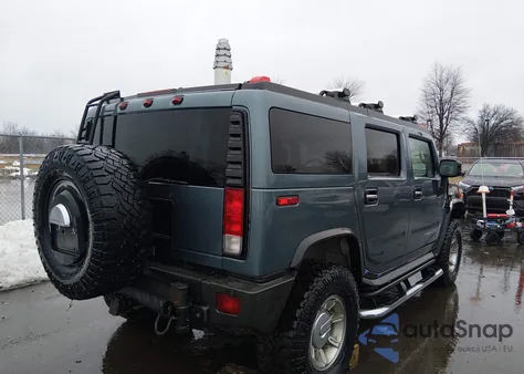 2007 Hummer H2 Suv z USA, uszkodzony, nr VIN 5GRGN23U47H109548